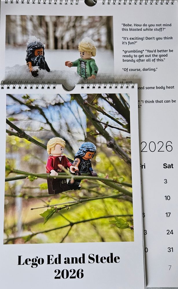 Lego Ed and Stede calendar by PolitestMenace