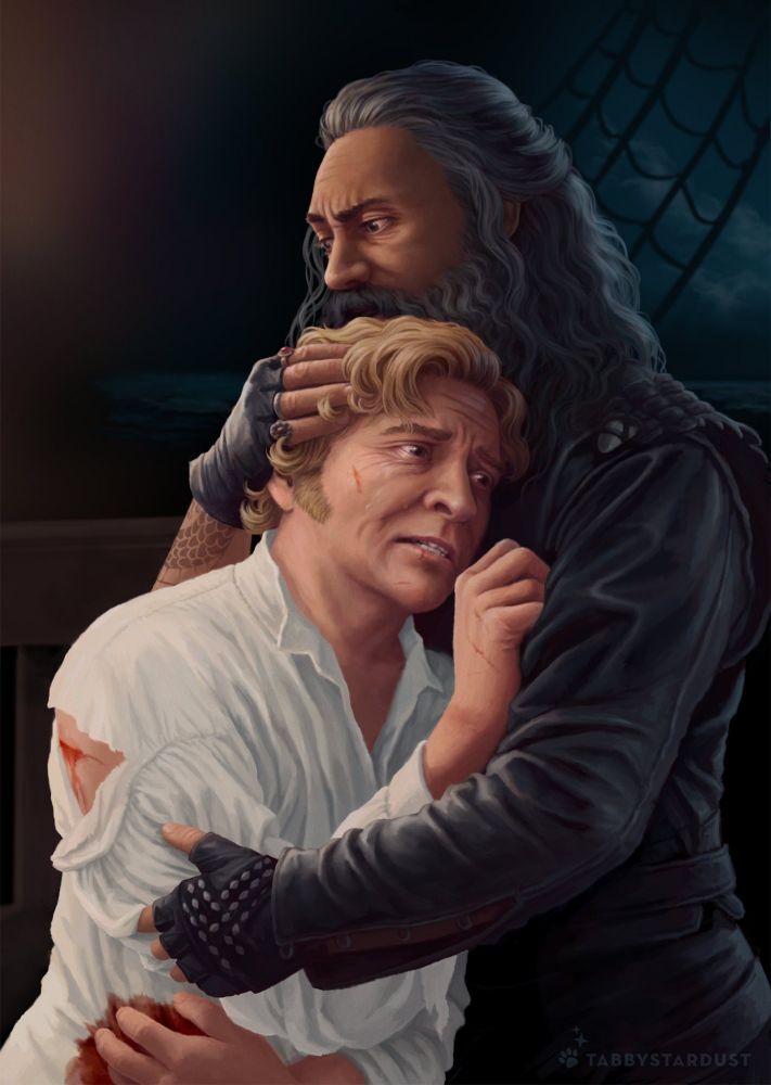 art of Stede and Ed by tabbystardust