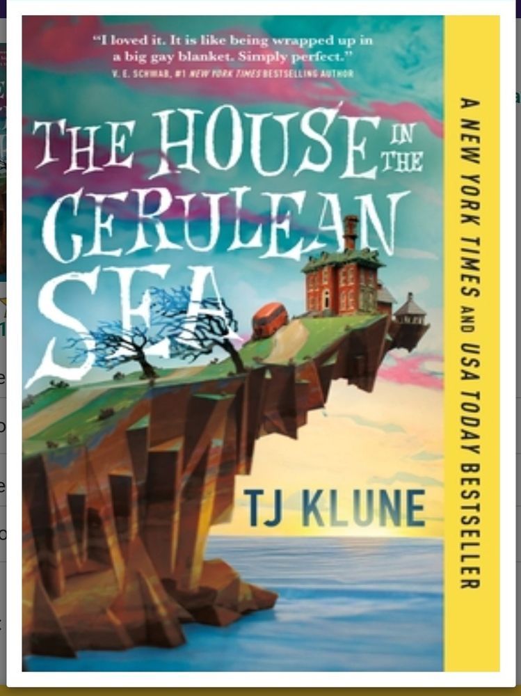 Photo of book cover The House in the Cerulean Sea by TJ Klune