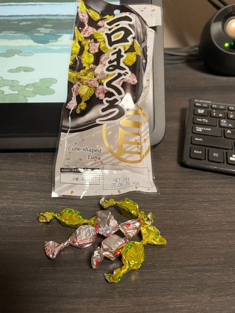 まぐろのうめ〜しかくいお菓子