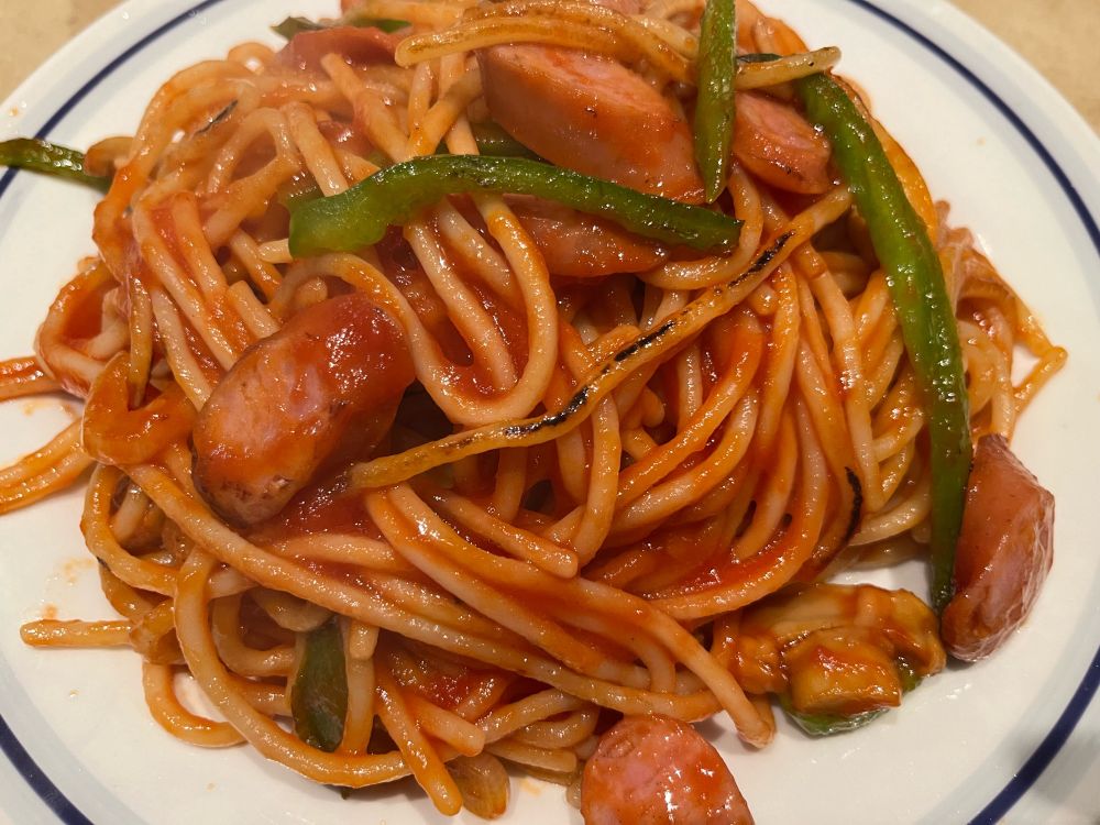 関谷スパゲティのナポリタン