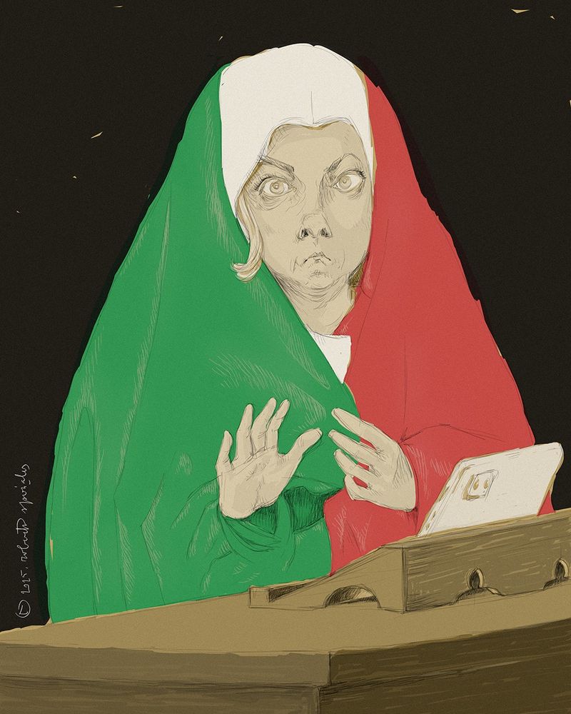 © 2025, roberto speziale, L’Avvisata (ovvero, «Non sono ricattabile»)