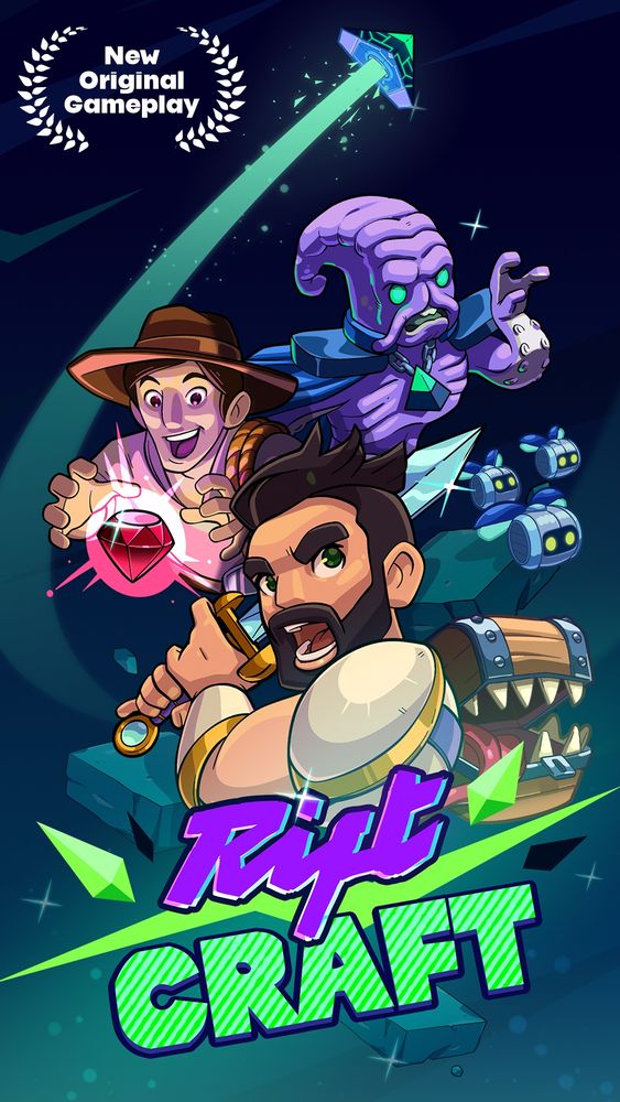 Key art for Rift Craft.