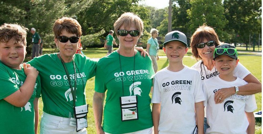 Attendees of grandparents university