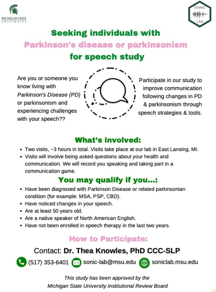 Additional information about the study and how to get involved!