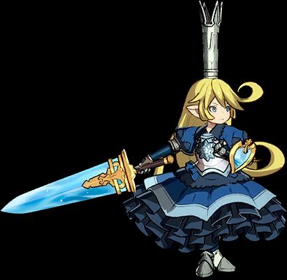 Charlotta in GBVSR in blue