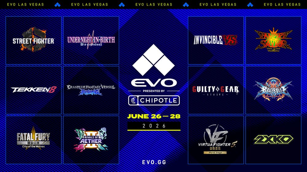 EVO 2026 Lineup