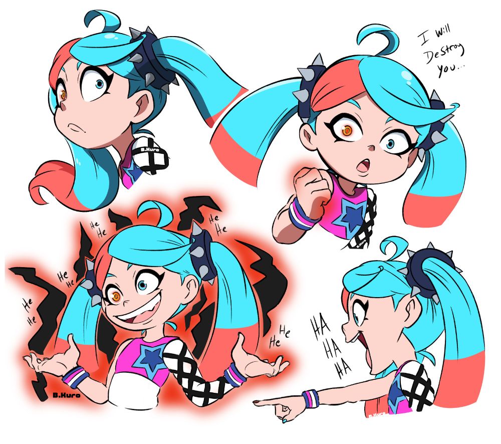 Lucy Ninjala using her powers