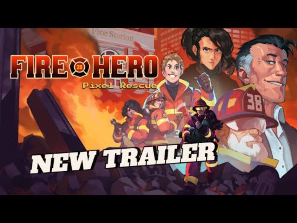 FireHero : pixel rescue - Trailer 2