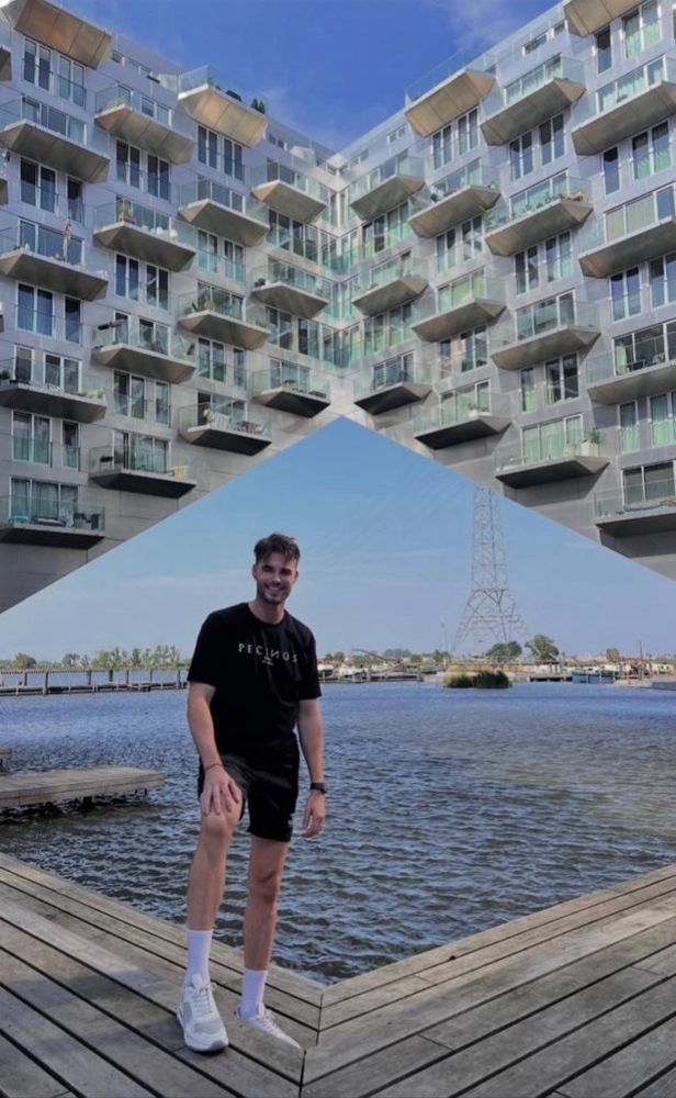 Foto des Wohnbauprojektes von Bjarke Ingels.