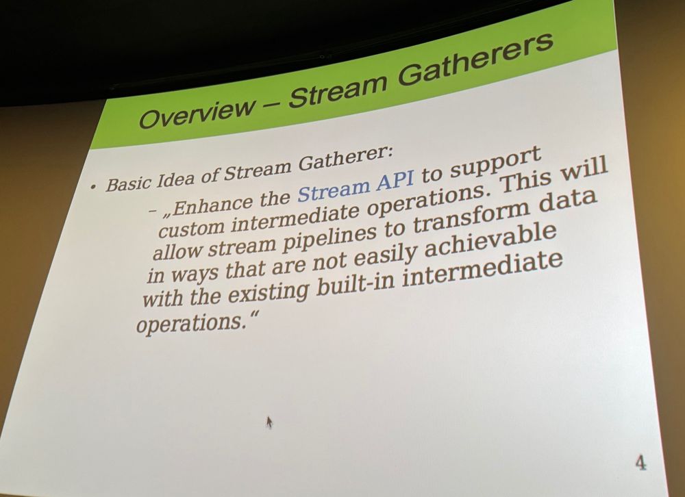Slide: Stream Gatherers