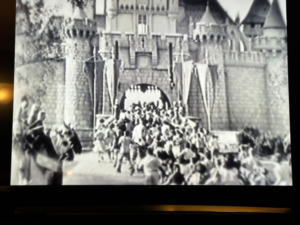 All the kids running into Fantasyland for the first time. 