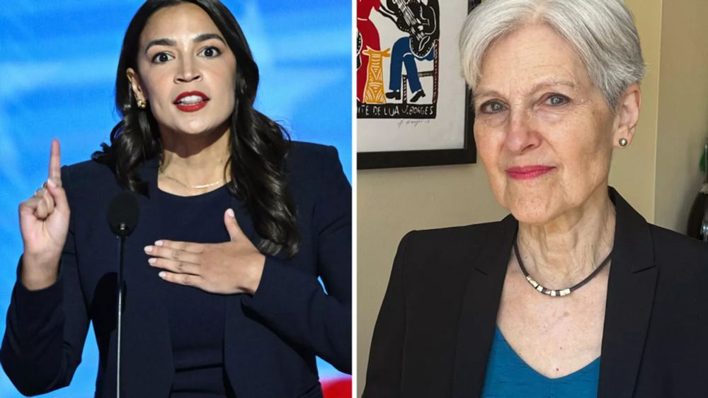 Alexandria Ocasio-Cortez lashes out at "predatory" Jill Stein