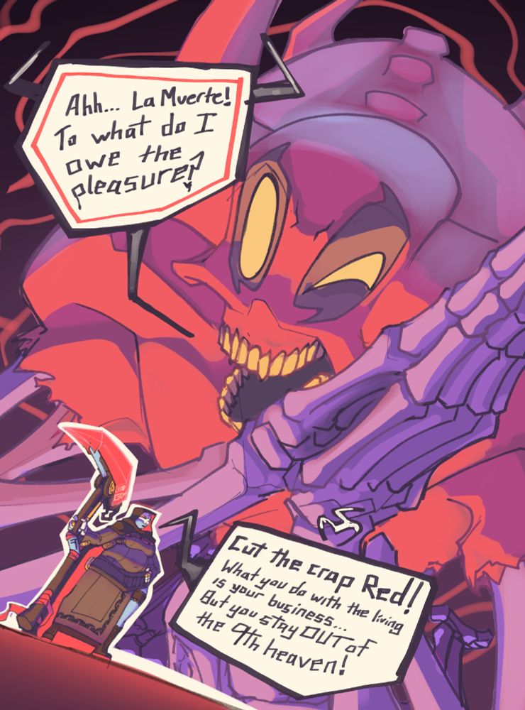 DeadManDapper's DEADMAN gets a visit from Nina Muerte, who isnt too happy at him messing with her calaveras...