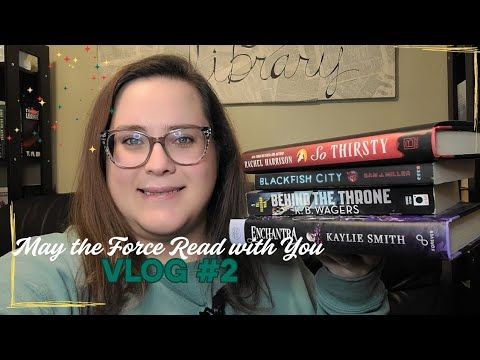 May the Force Read with You Vlog #2 #readathon #starwars #scifi #horror