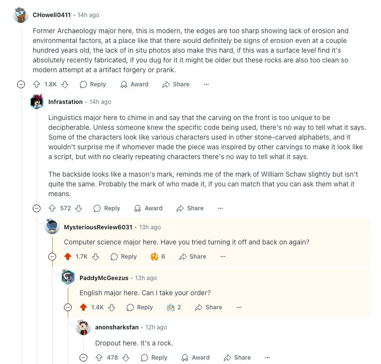 Funny comments in this thread.