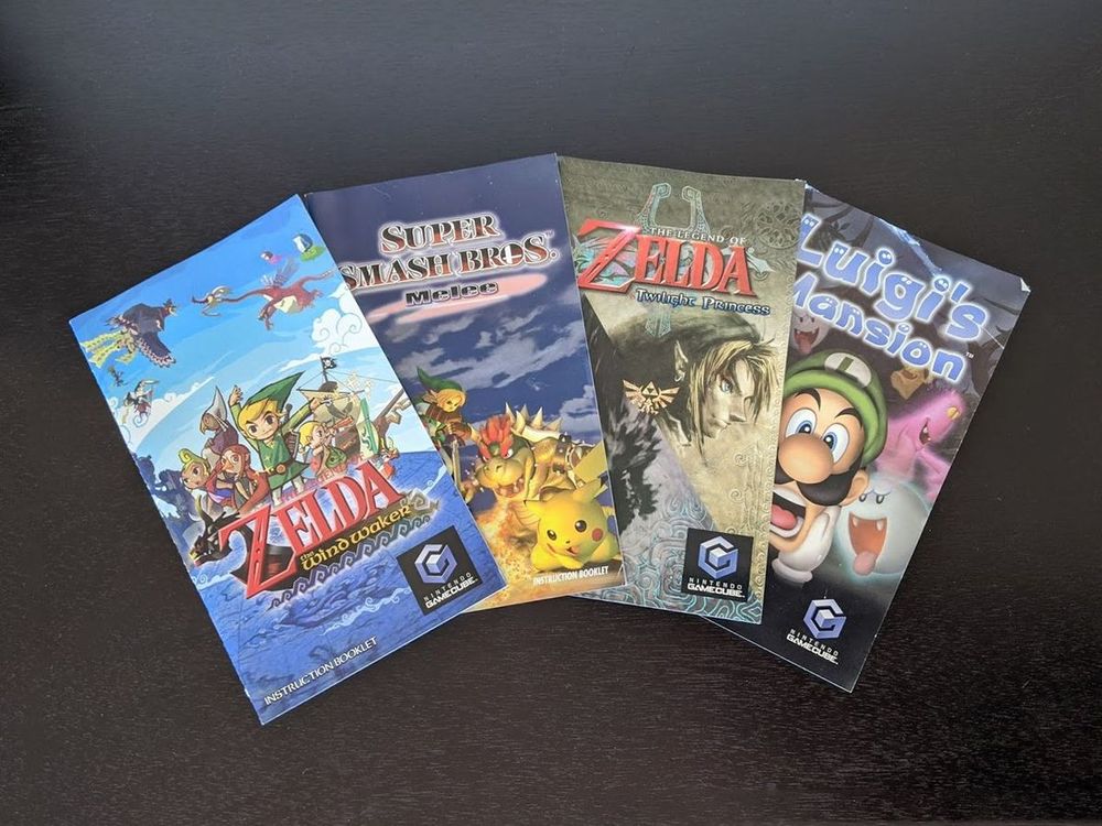 4 gamecube guidebooks