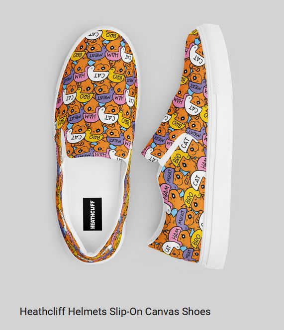 Heathcliff Helmets Slip-On Canvas Shoes
