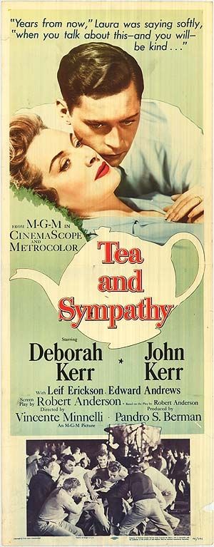 A film poster for Tea and Sympathy