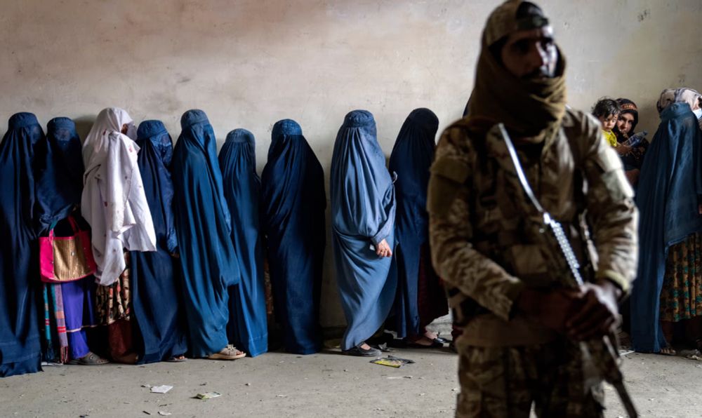 The Taliban Bans Women’s Faces and Voices in Public — More to Her Story