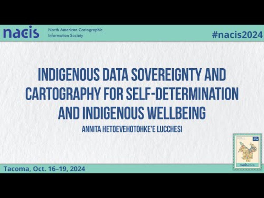 Indigenous Data Sovereignty and Cartography for Self-Determinati... Annita Hetoevehotohke'e Lucchesi