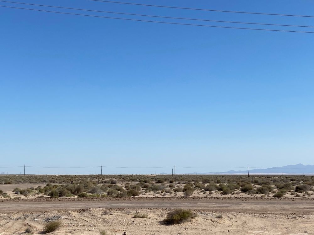 A desert in Mexico