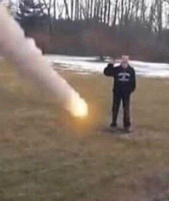 guy about to be blown up reaction img