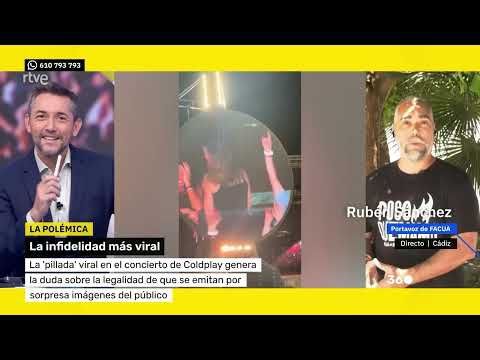 ¿Podría ir a juicio el vídeo del concierto del Coldplay si se hubiera difundido en España?