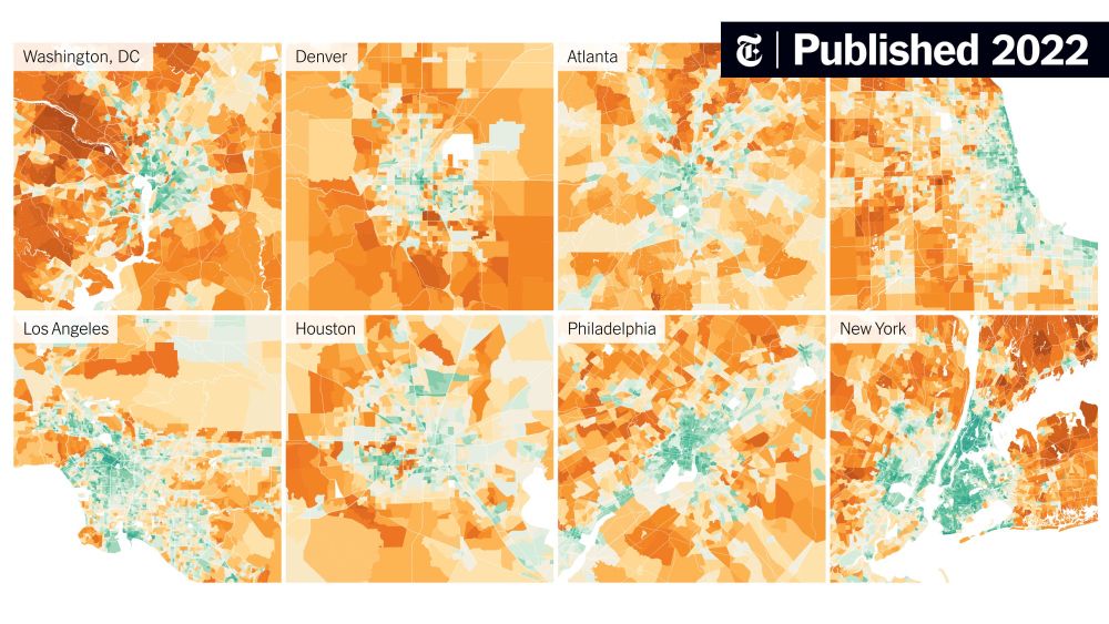 The Climate Impact of Your Neighborhood, Mapped (Published 2022)