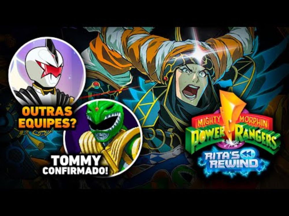 POWER RANGERS RITA'S REWIND | REAÇÃO E ANÁLISE DO NOVO TRAILER