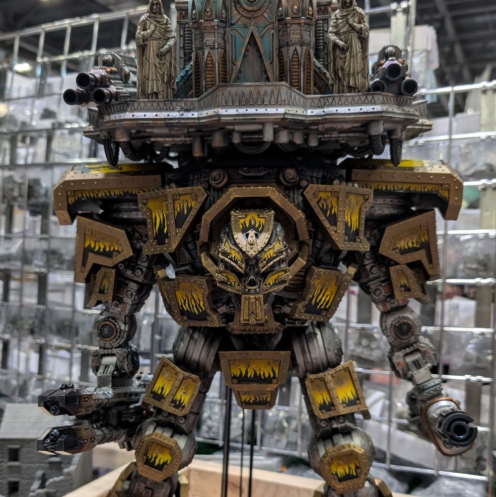 Custom imperator titan on display at salute 52