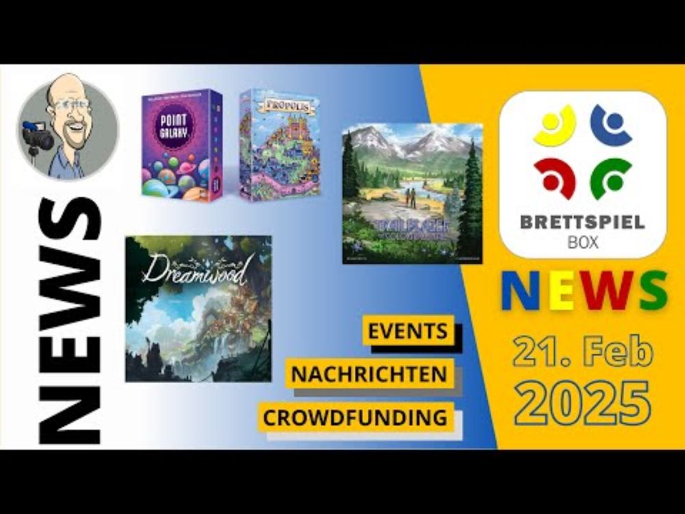 Brettspiel News der Brettspielbox 21.02.2025