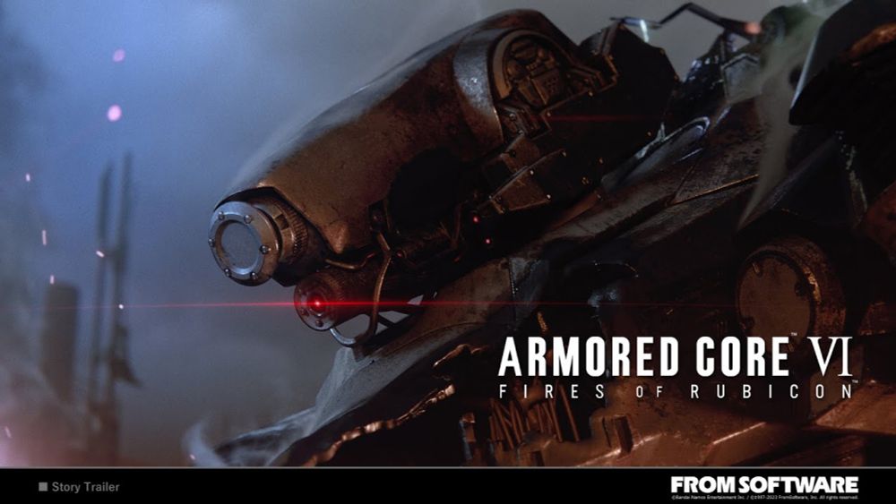 ARMORED CORE VI FIRES OF RUBICON　ストーリートレーラー【2023.7 SDCC】