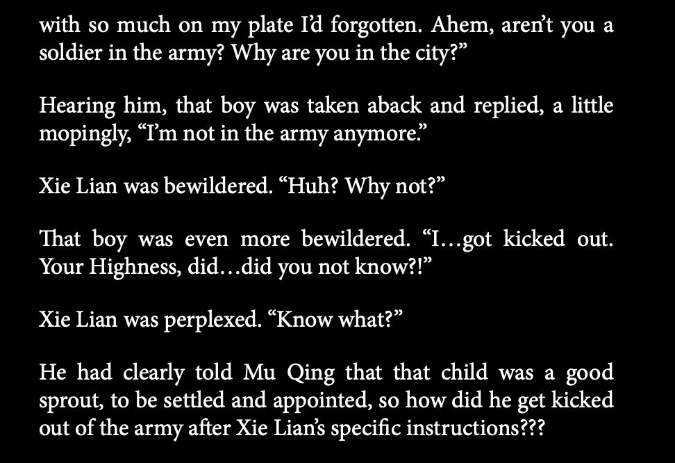 Chapter 82 text:

“I’m not in the army anymore.”
“I…got kicked out."