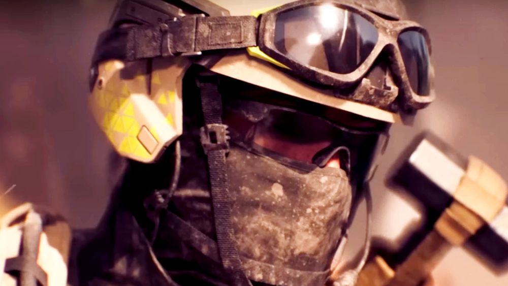 Battlefield 6 - A soldier in armor.
