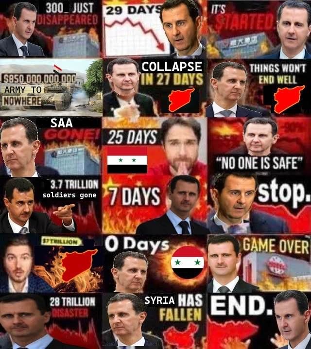 Clickbaity China Uncensored video thumbnails but with Syria and Bashar al-Assad in place of China and Xi Jinping.