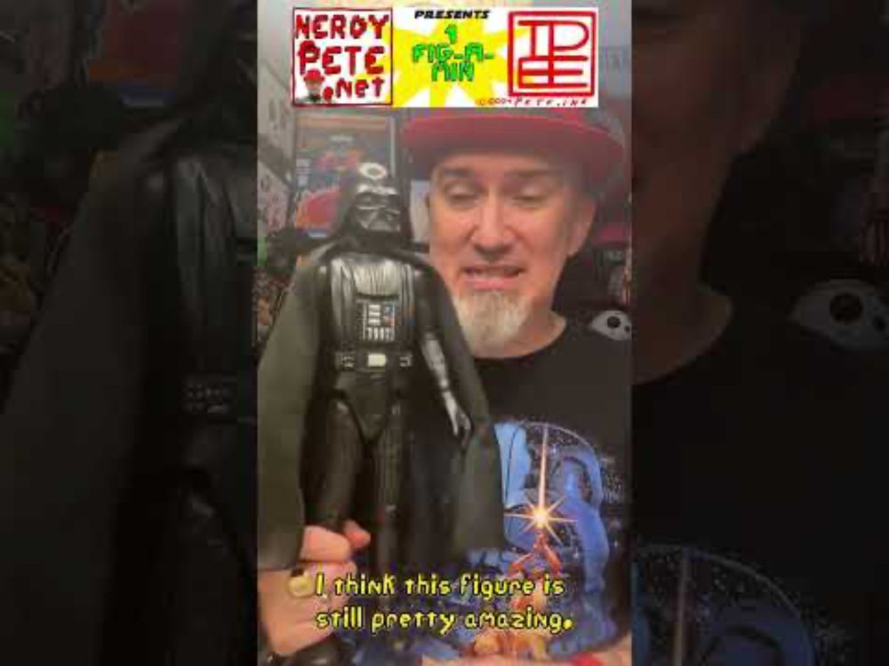 My #Vintage #15" #1978 #DarthVader #ActionFigure! Nerdy Pete's 1-Fig-a-Min: Fig #8 #StarWars #Kenner