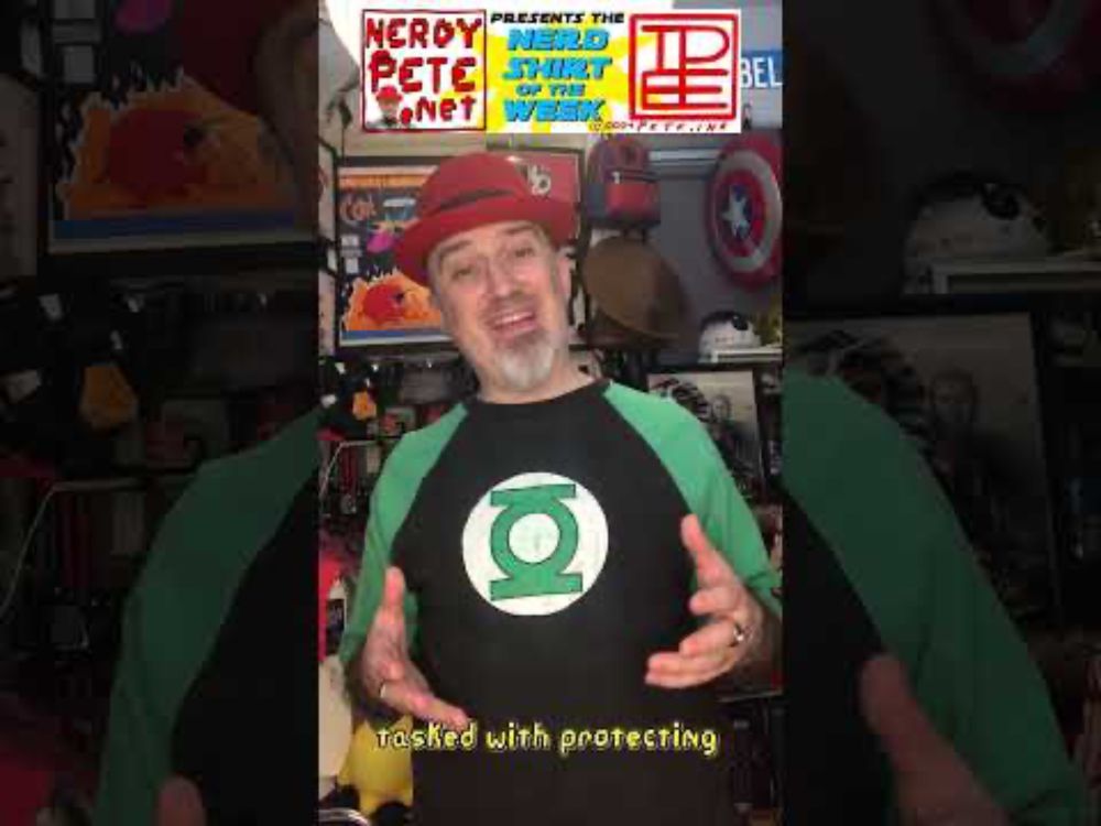 My "Green Lantern" T from #TheVAULT: Nerd Shirt of the Week 257! #shorts #short #GreenLantern #DC