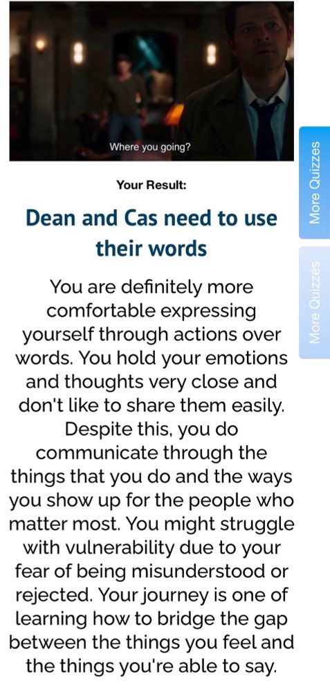 After arguing with Dean, Cas goes to leave the bunker. Dean wants to know where he’s going. 
