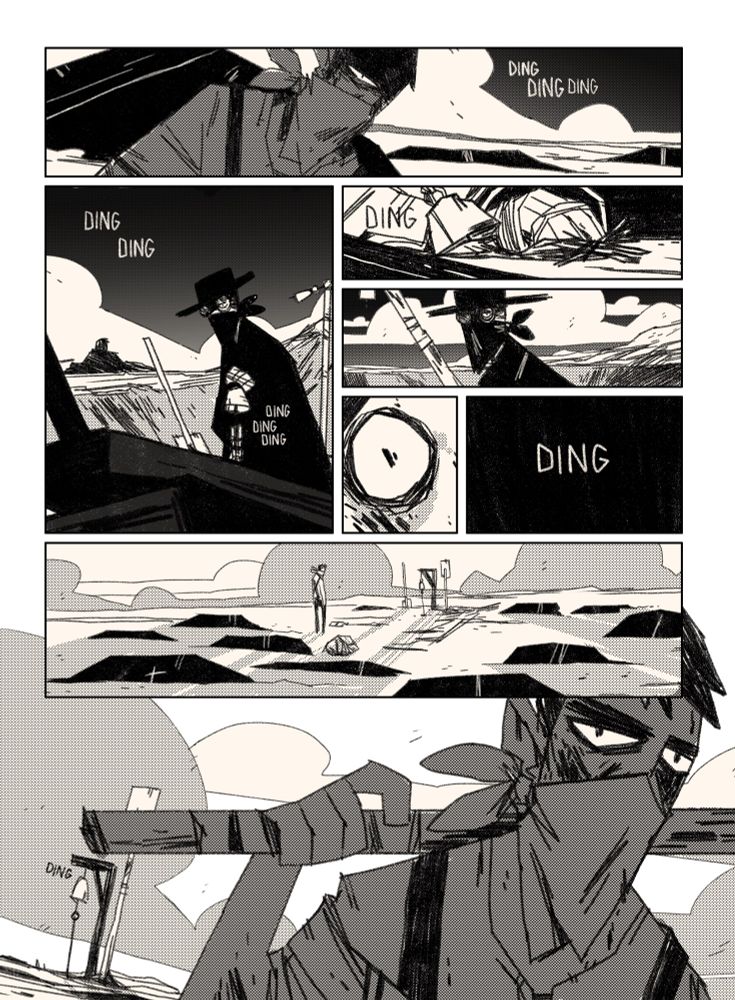 A very mediocre casket land comic from 2019.