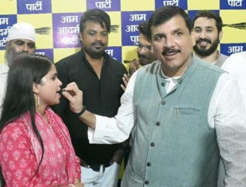 In curious turn, AAP's Sanjay Singh gets bail after ED 'no-objection' - The Raisina Hills