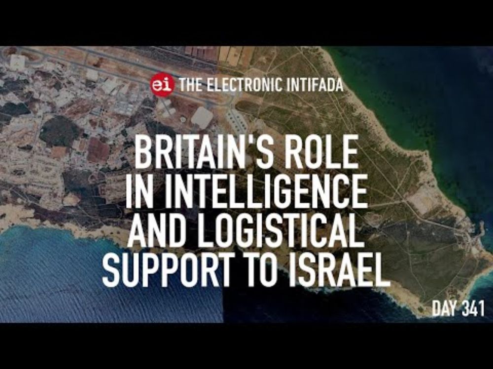 Britain's role in intelligence and logistical support to Israel, with Matt Kennard