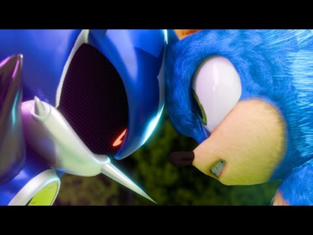 Movie Sonic VS Metal Sonic┃Part 2 (3D Fight Animation)