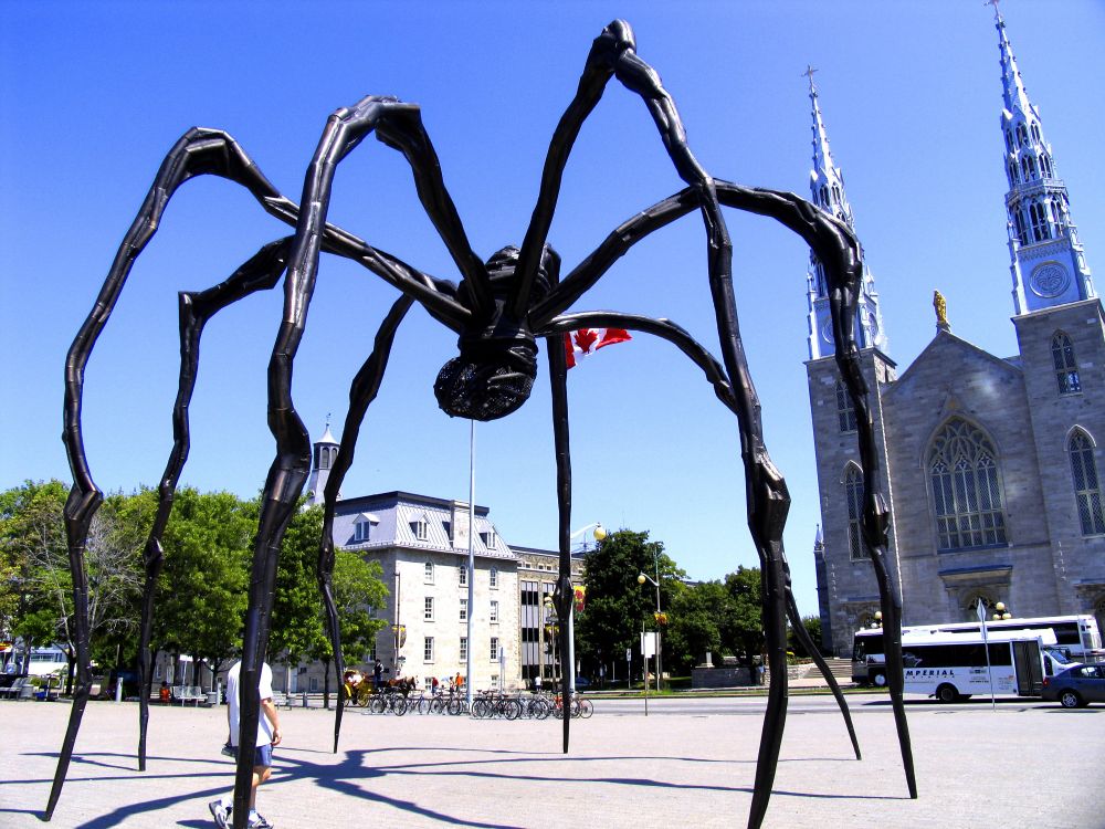 Louise Bourgeois' Spinnenskulptur "Maman"