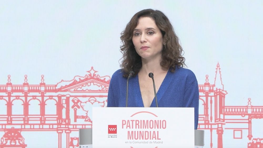 La presidenta de la Comunidad de Madrid, Isabel Díaz Ayuso, ha