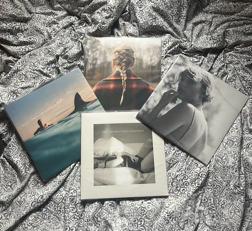 vinyls lp dua lipa taylor swift 