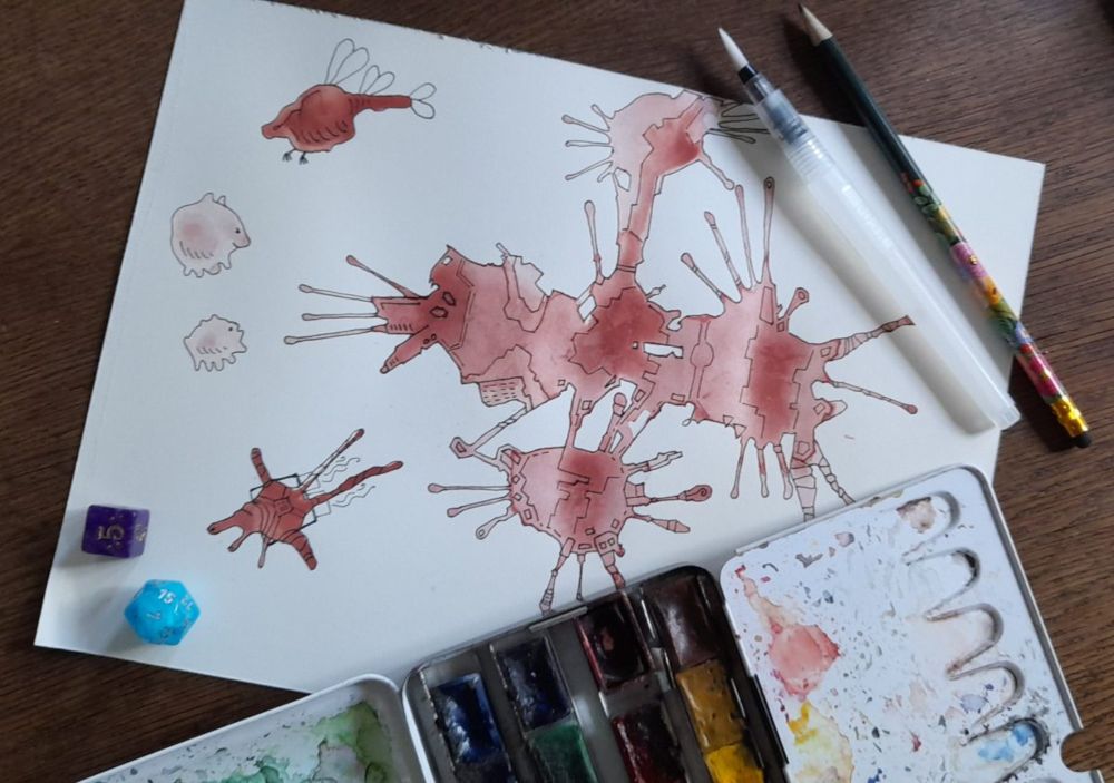 Rollenspielschreiben mit Kindern: Onepage-Dungeons