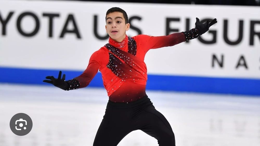 Jacob Sanchez performing.