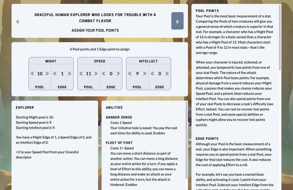 The Cypher System Character Builder Is Now Live! - Monte Cook Games