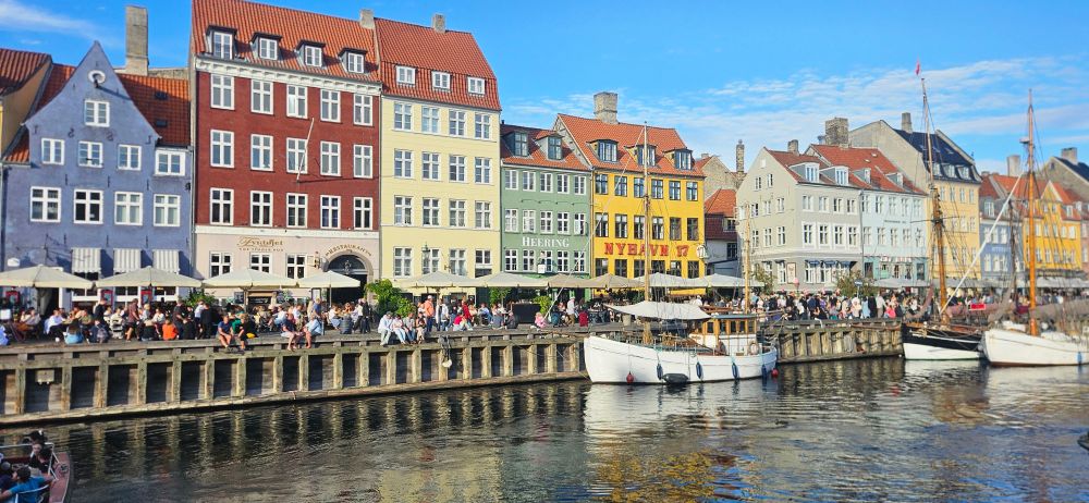Kopenhagen, Nyhavn, bunte Häuser